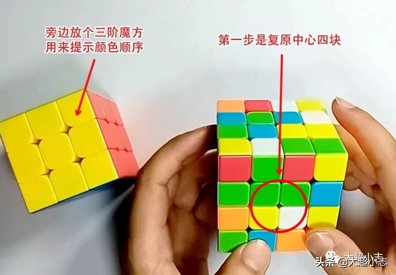 四阶魔方公式图解 魔方公式 新手入门