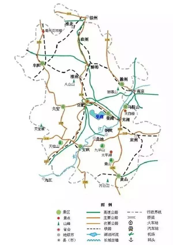 中国旅游景点地图 中国旅游地图