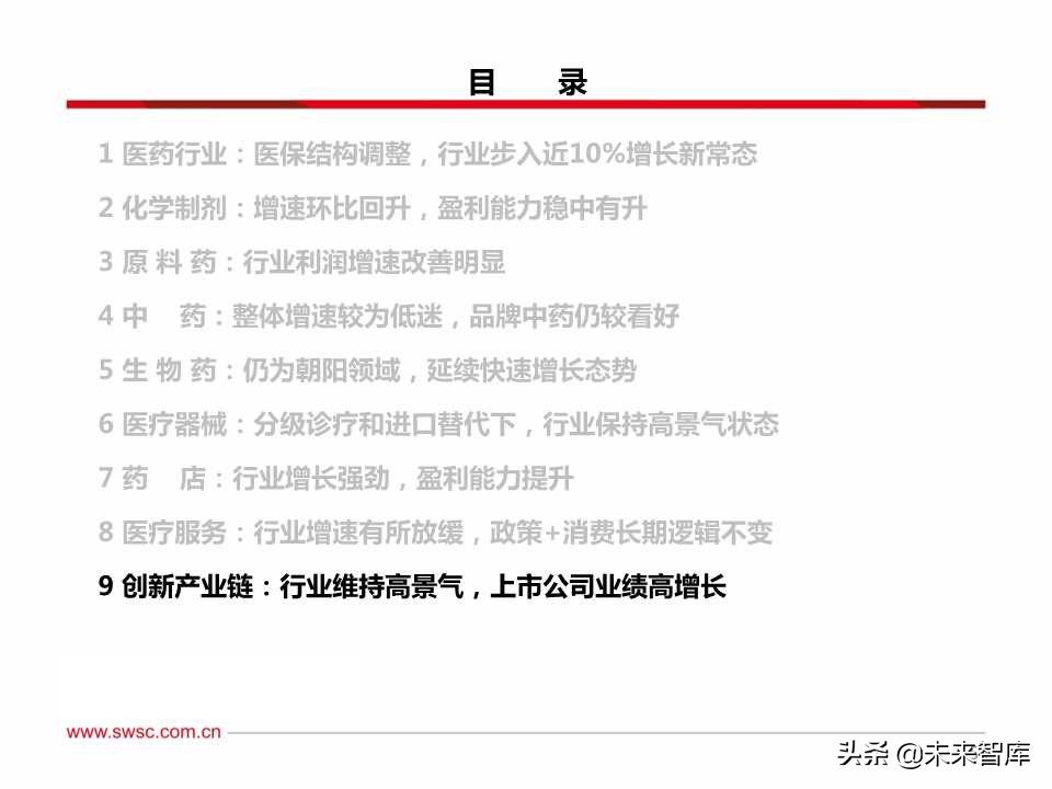 医药行业三季报总结：疫苗、创新服务产业链、药店等景气度高涨