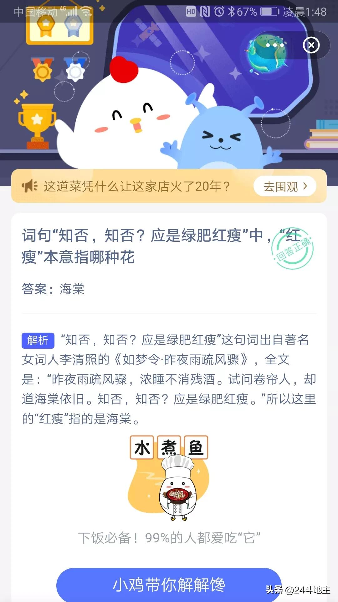 知否知否应是绿肥红瘦是什么意思 绿肥红瘦是什么意思