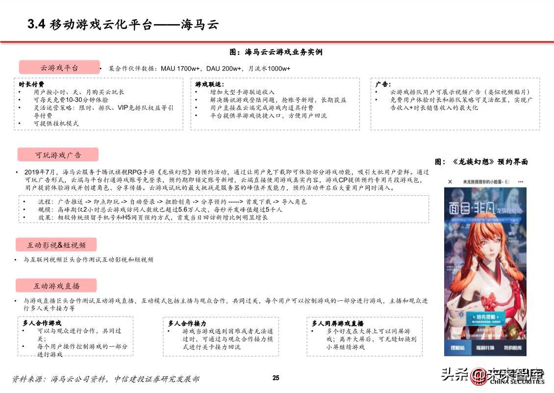 5G应用专题报告：探析云游戏创业公司进击之路