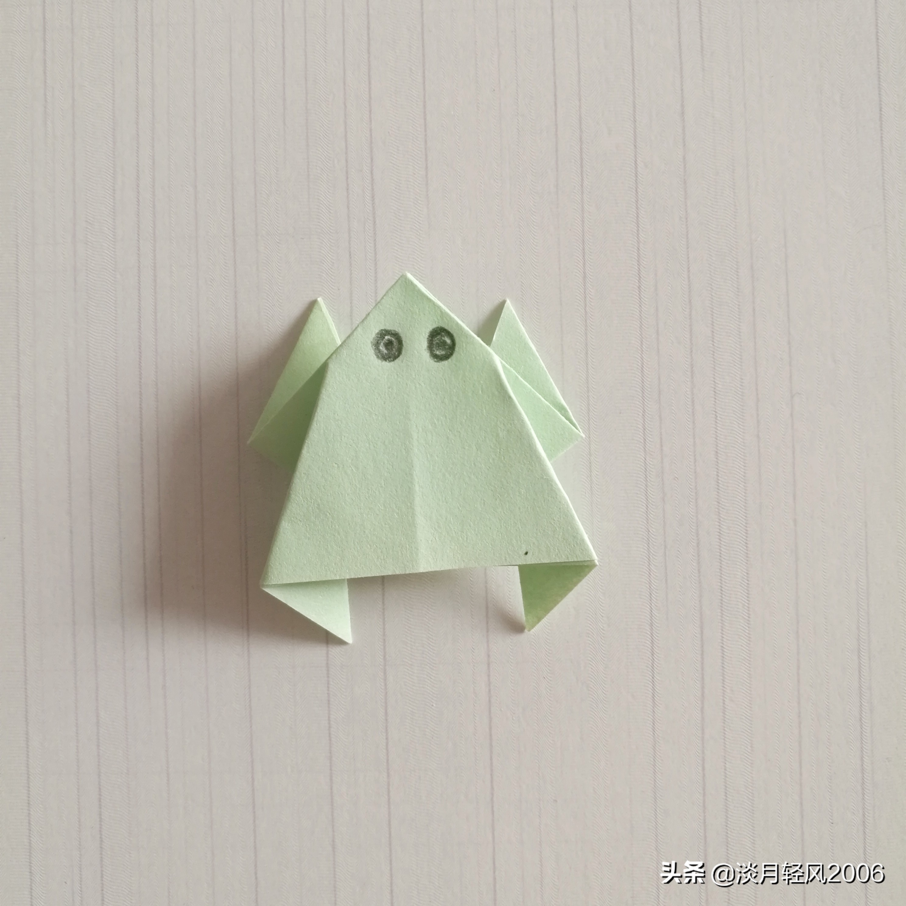 怎么折青蛙手工折纸青蛙