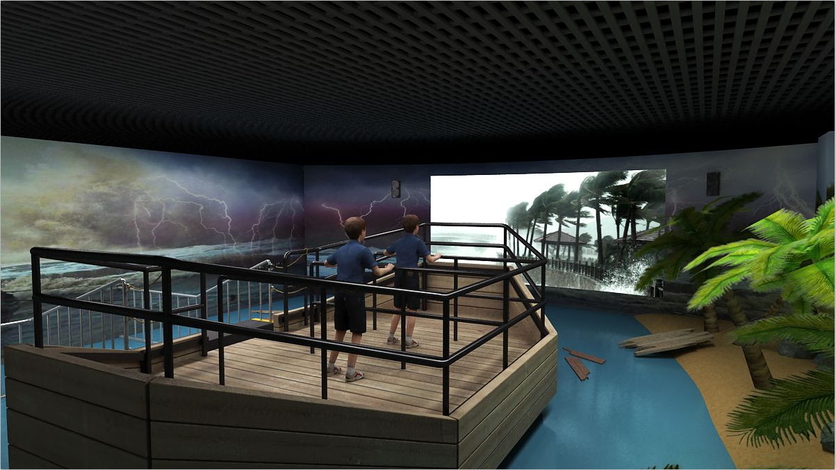 VR臺風地震體驗館，讓孩子學會自救