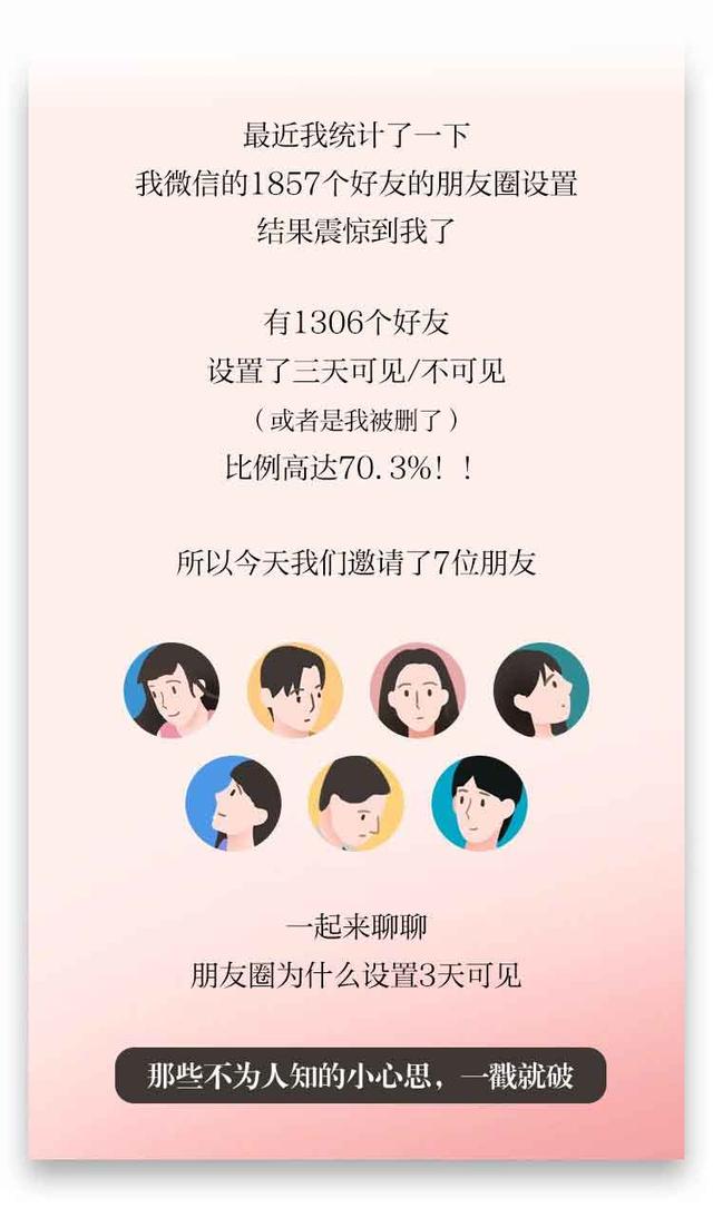 朋友圈一条横线一个点 朋友圈有个横杠月亮