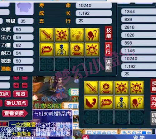 梦幻西游：8技能善恶雷鸟人冲全红，高吸收可以勉强一忍