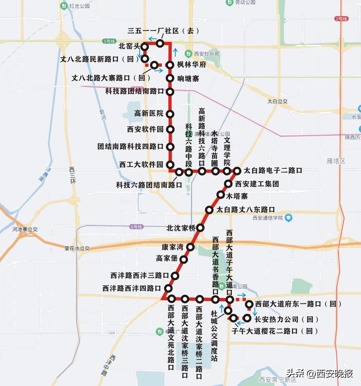 109路公交车路线 109路公交发车时间表