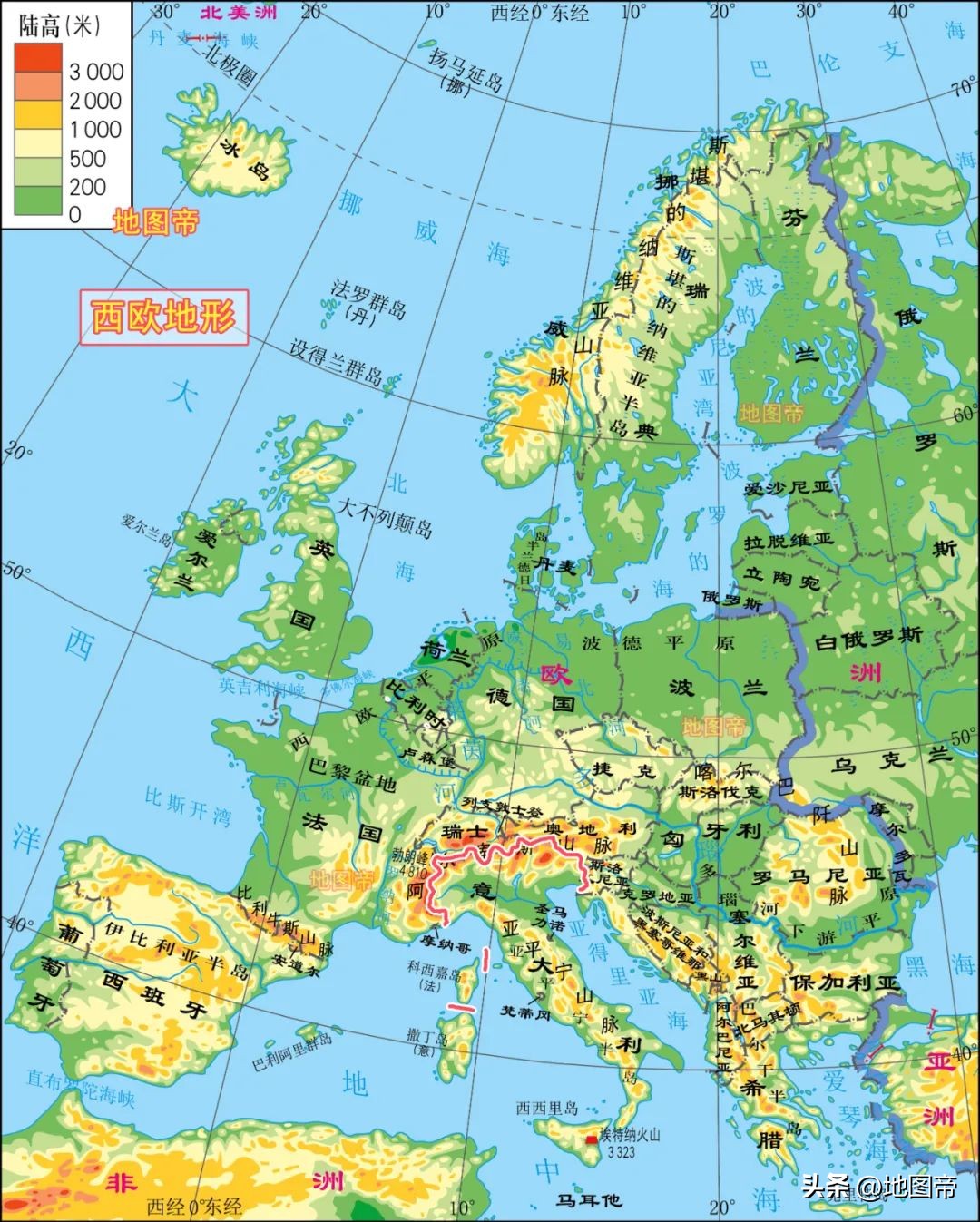 世界地图全图 世界地图全图详细