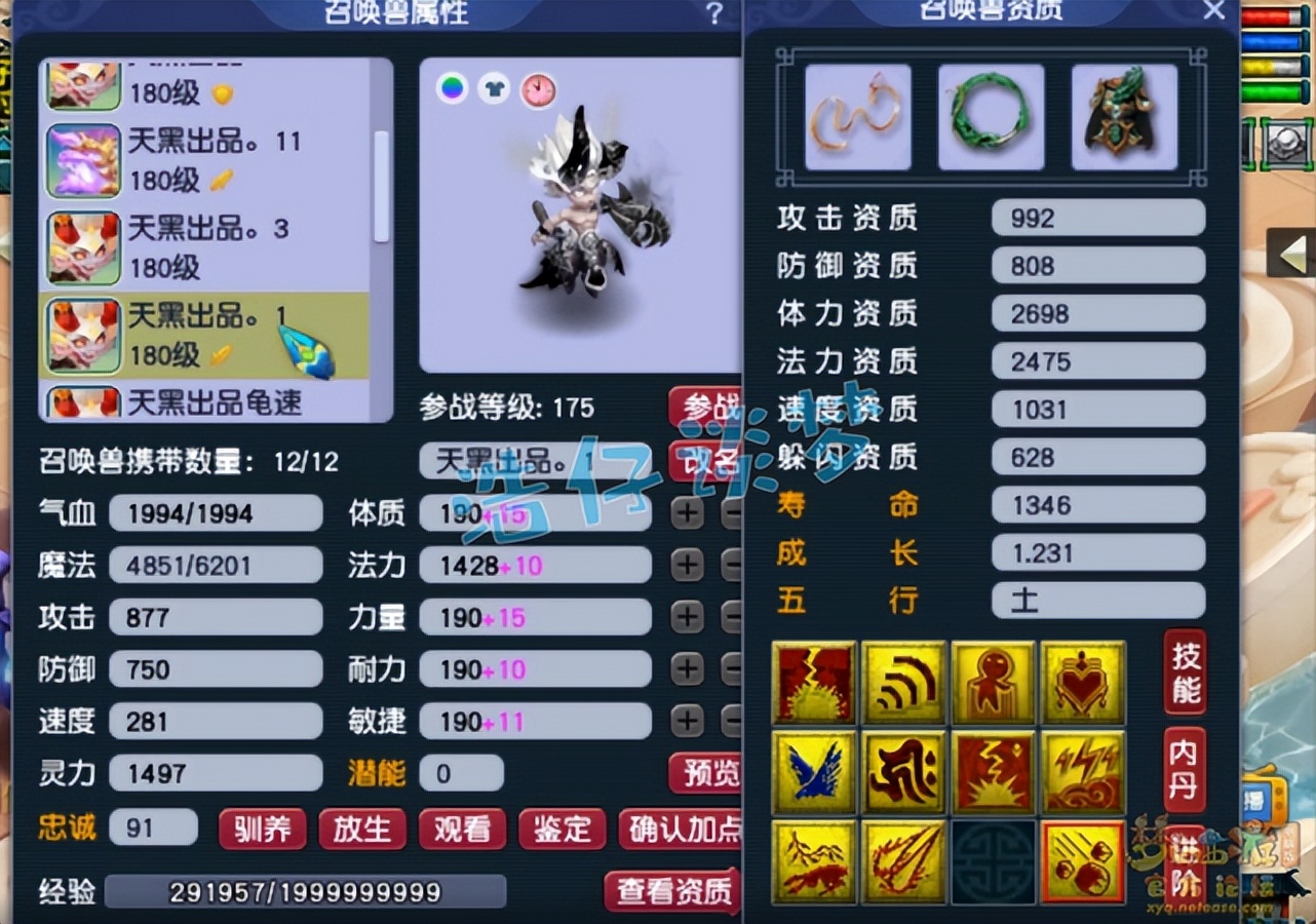 梦幻西游：175级群雄全服第六女儿村，“龟速守尸谛听”见过吗？