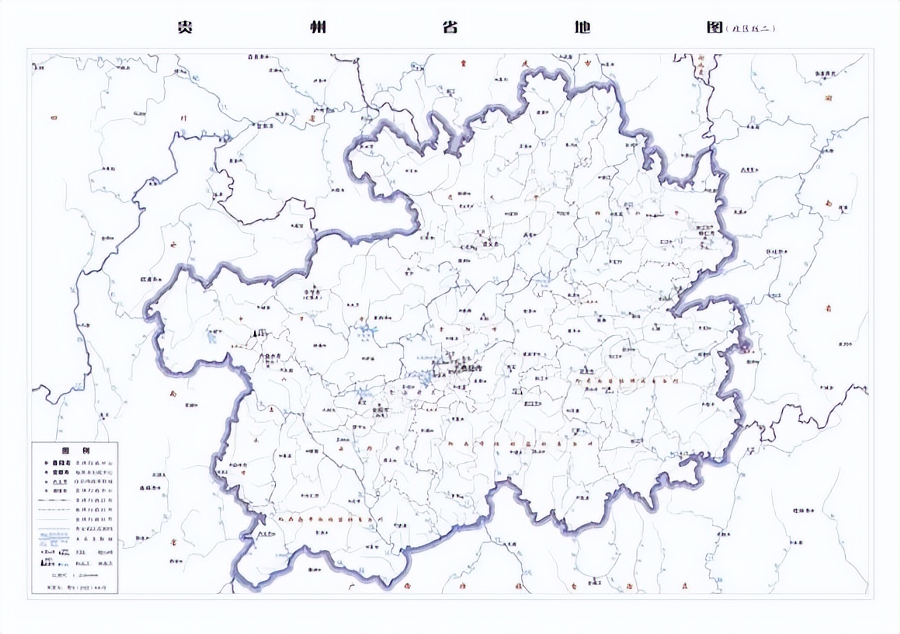 2022版贵州省标准地图更新发布