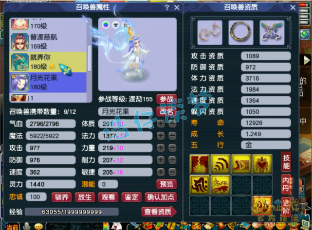 梦幻西游：175状元凌波城，两套极品装备，一只10技能童子很少见