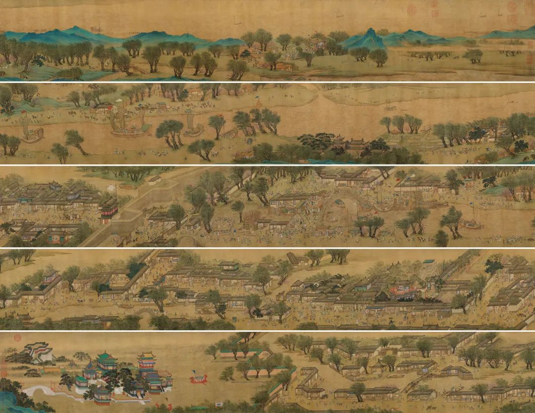 清明上河图全图 清明上河图超清大图