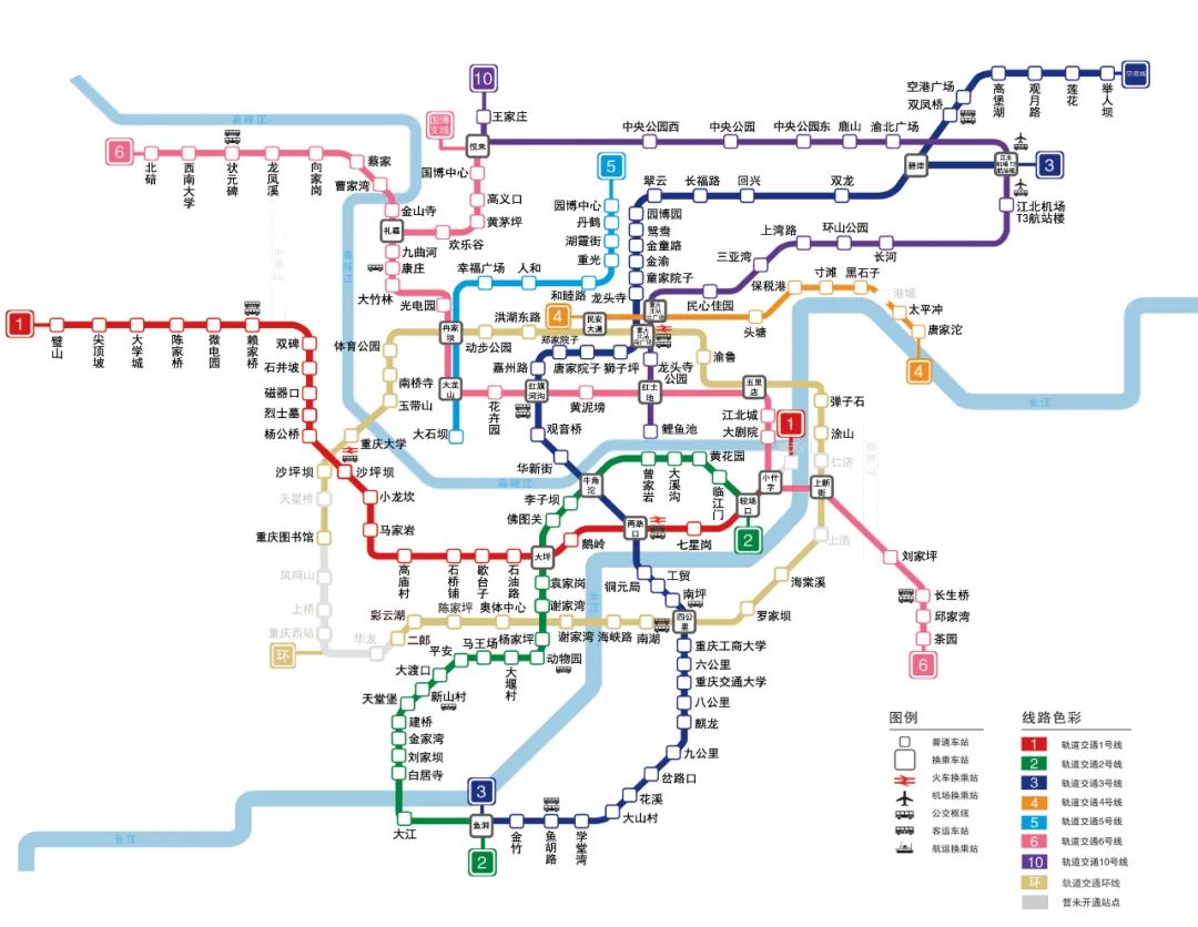 地铁18号线最新线路图重庆地铁18号线最新线路图全部站点