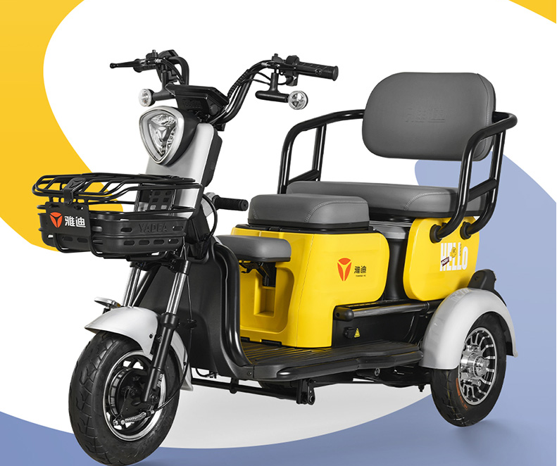 乐酷是雅迪推出的一款经典款休闲电动三轮车,而k2乐享版是新推出的