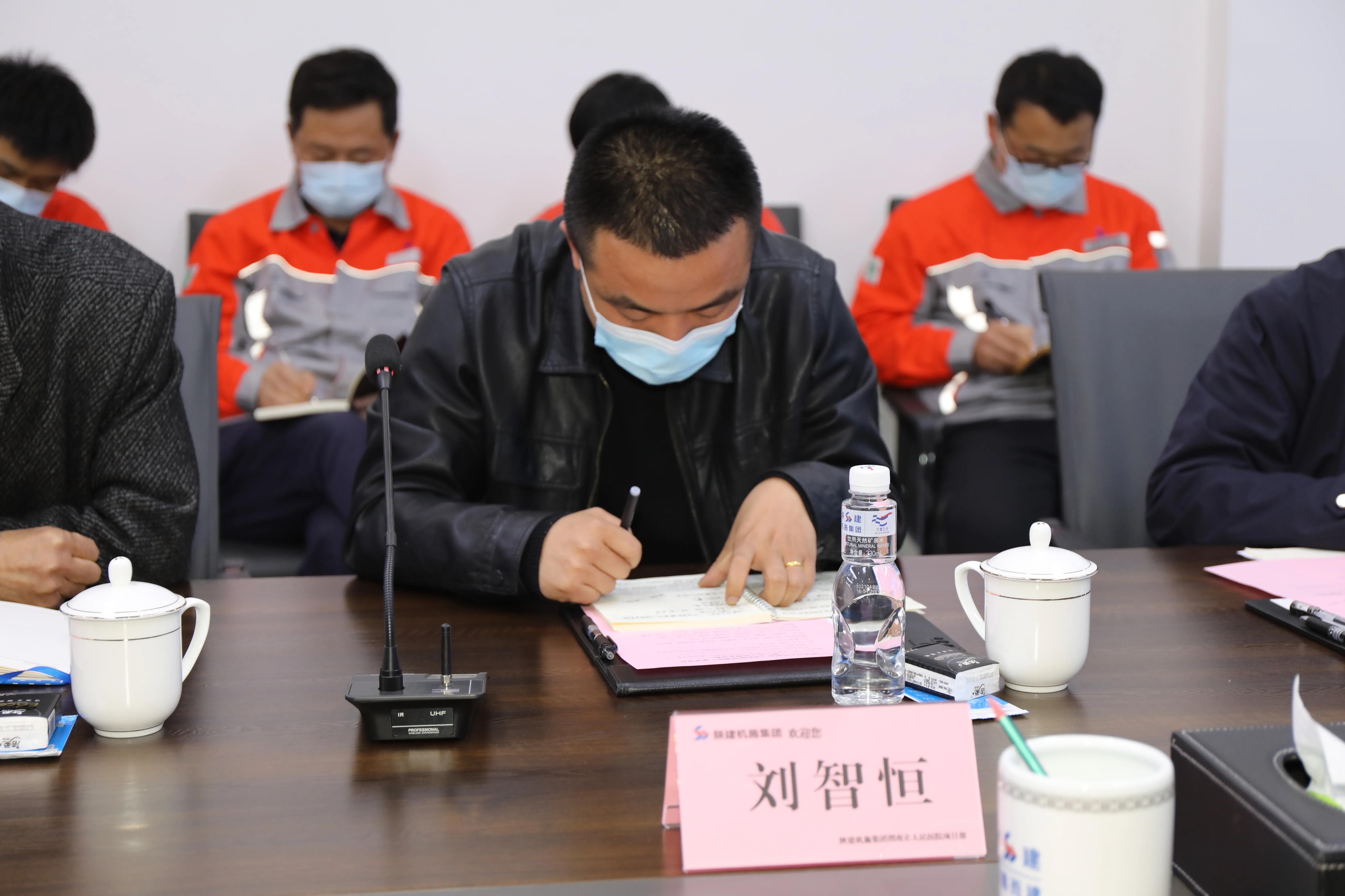 总监代表刘智恒表示会本着公平,公正的原则,为项目创优做好策划,为
