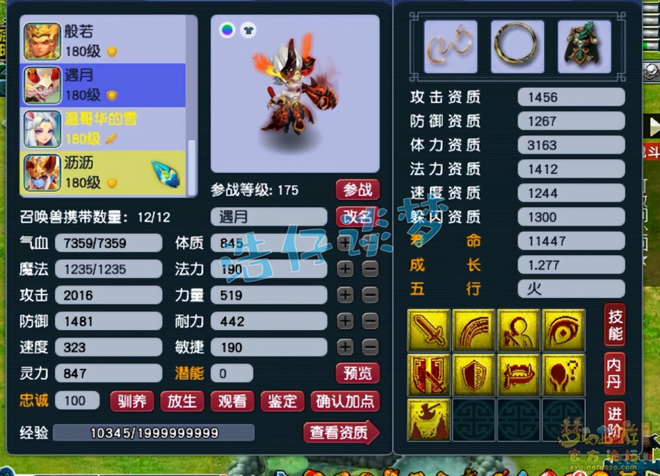 梦幻西游：175群雄32强咒师普陀，愤怒5特技加身，堪称全能门派