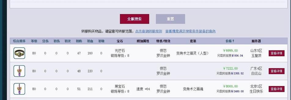 梦幻西游：抓鬼任务再现双蓝字80级装备，8000元轻松到手