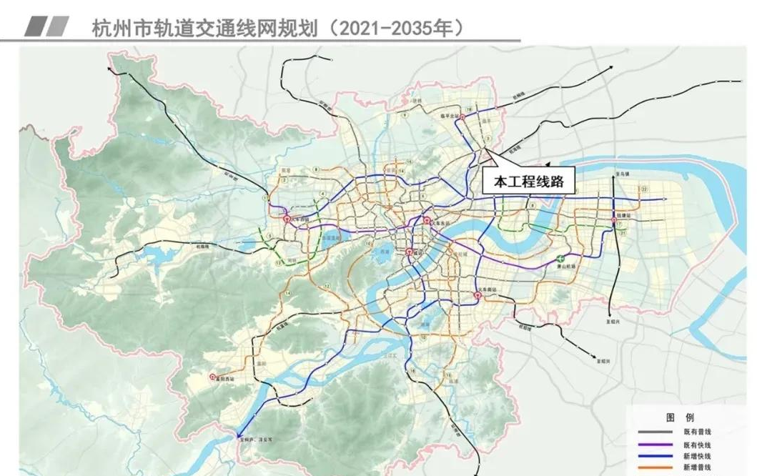 杭州地铁线路图 杭州地铁全部线路图