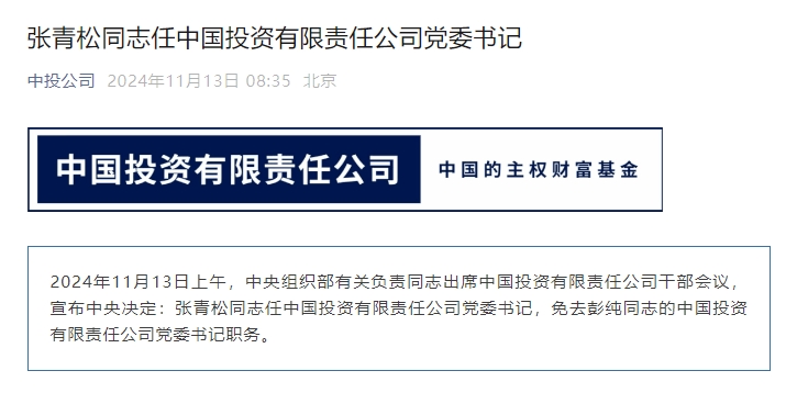 中国投资有限责任公司 中国投资有限责任公司招聘