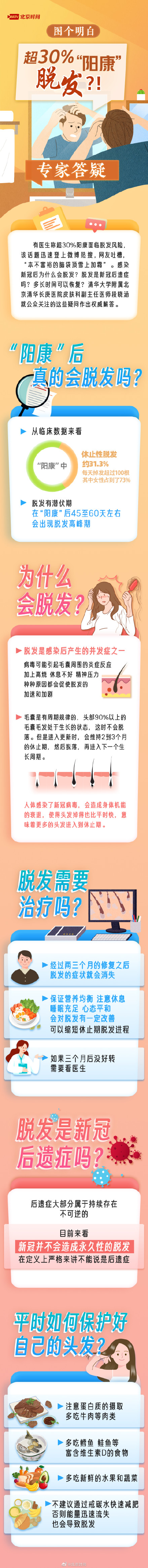 脱发怎么办 女生掉头发突然很厉害