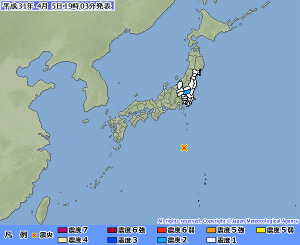 日本发生地震，24小时内已达3次，最强为6级，无海啸影响-日本是东经多少度