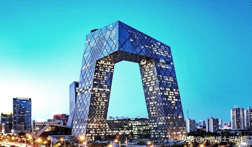 世界建筑奇迹，中国耗资200亿的“大裤衩”，修建难度超乎想象-央视办公大楼用了多少吨钢铁