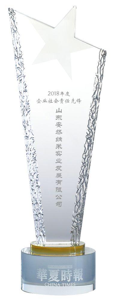 安然公司荣膺“2018年度企业社会责任先锋”荣誉-安然基金会