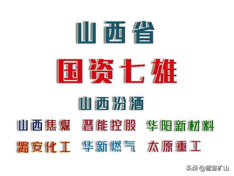 山西省“国资七雄”上市公司数据对比-（白酒1能源5制造1）-阳泉大型的煤炭公司有多少