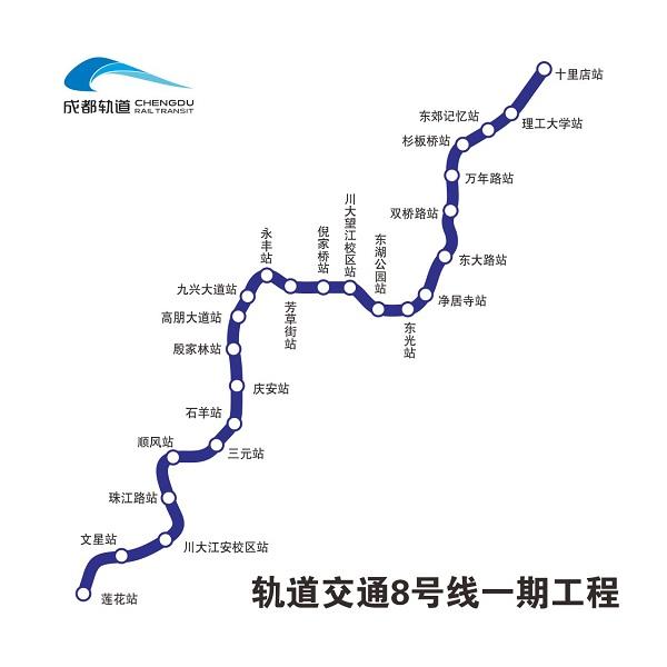 成都地铁8号线传捷报：一期车站全部封顶通车又进一步-葛洲坝的无线网密码是多少