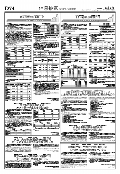 山东金晶科技股份有限公司关于全资子公司山东海天生物化工有限公司开展售后回租业务的公告-山东金晶生物技术有限公司