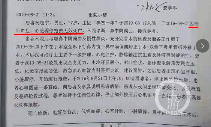 山西博士生之死：28分钟的鼻中隔偏曲手术后死亡-做了鼻中隔手术