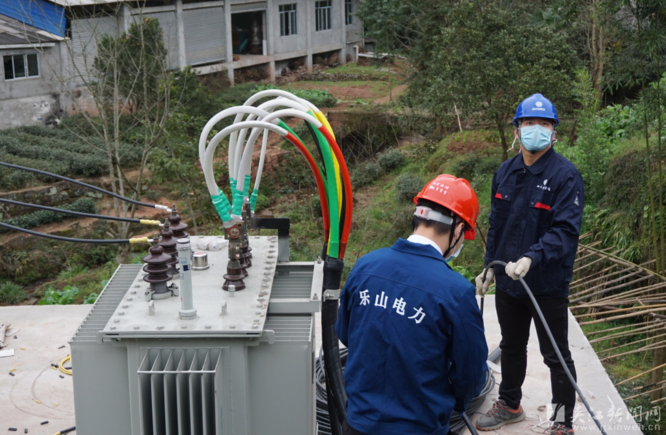 “逆行”而上乐电夹江公司全力助企复产保春茶-电力公司周宇