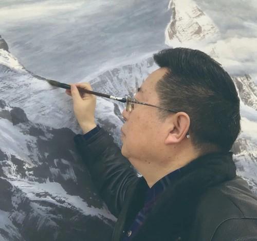 让雪山精神与抗疫精神交相辉映——专访著名画家李兵-易基瑞景基金