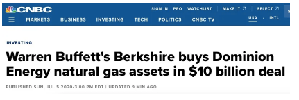 “股神”终于出手了！疫情以来首次大动作，巴菲特砸680亿买下这家公司-美国巴菲特公司注册地址