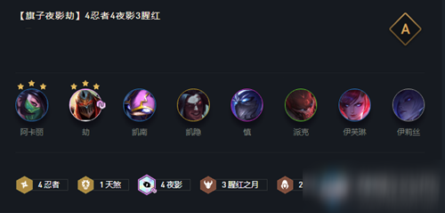 《云顶之弈》10.22版本旗子夜影劫怎么玩玩法图文教程-劫打4折多少钱