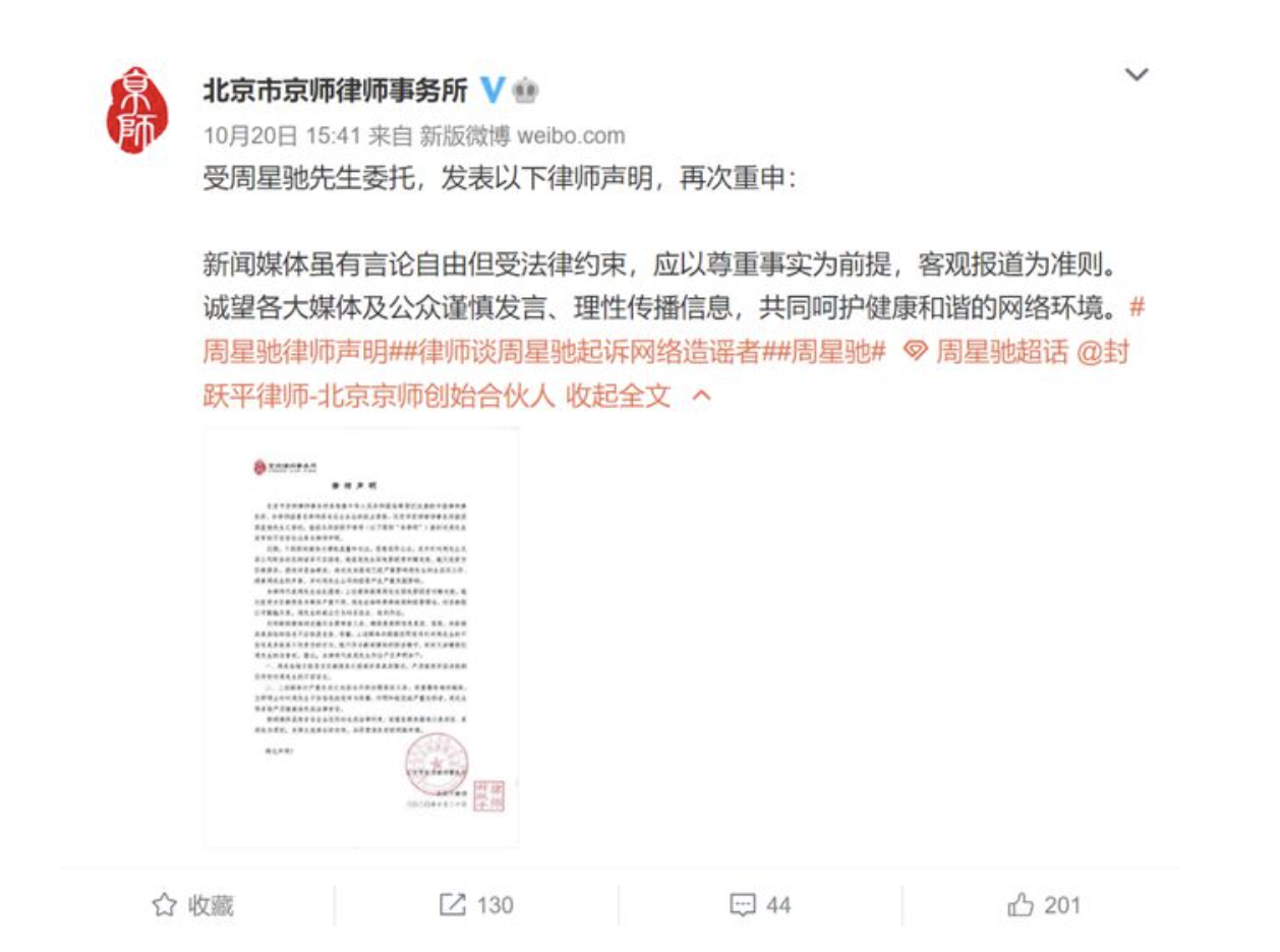 被前女友追讨7000万，频爆财务危机的周星驰这几年怎么了？-比高周星驰小多少股份