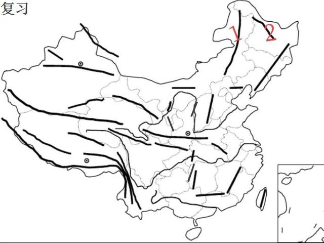 秦岭山脉走向地图全图一张地图看中国的主要山脉分布教你3分钟速记