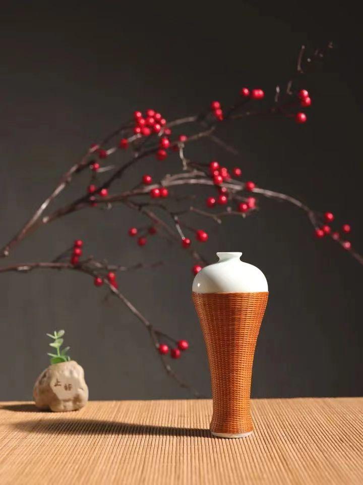 【竹品风采】竹丝扣瓷·东方艺术之花-竹丝扣瓷茶具多少钱