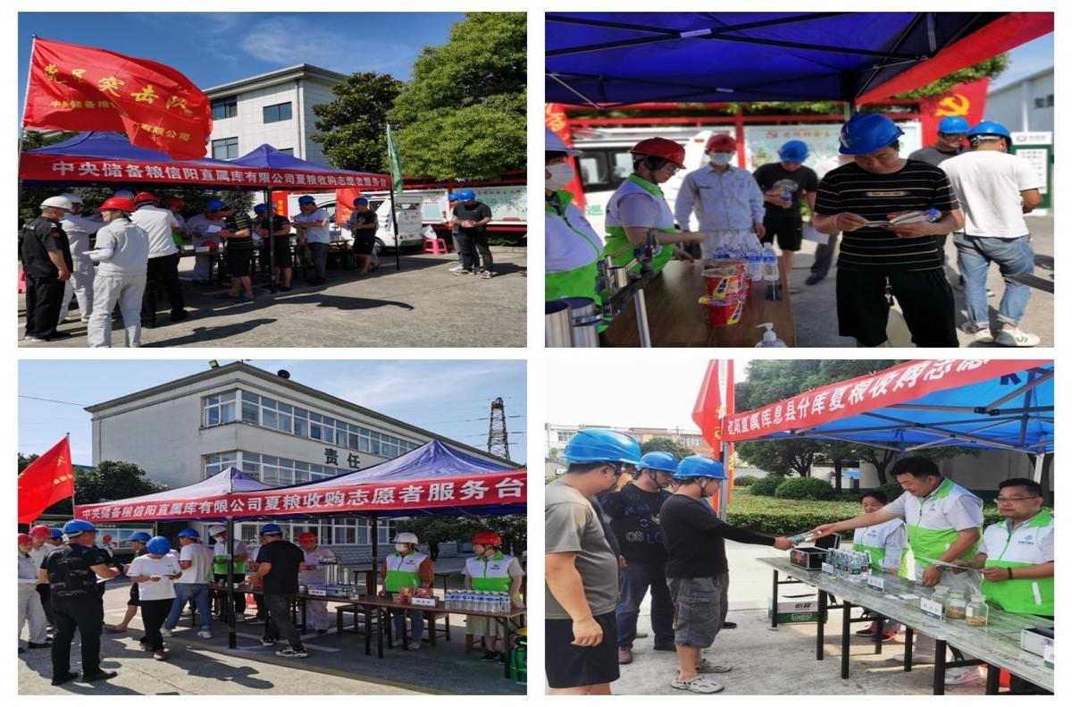 中储粮信阳直属库：学思想勇担重任强党性力保夏收-中储粮河南分公司