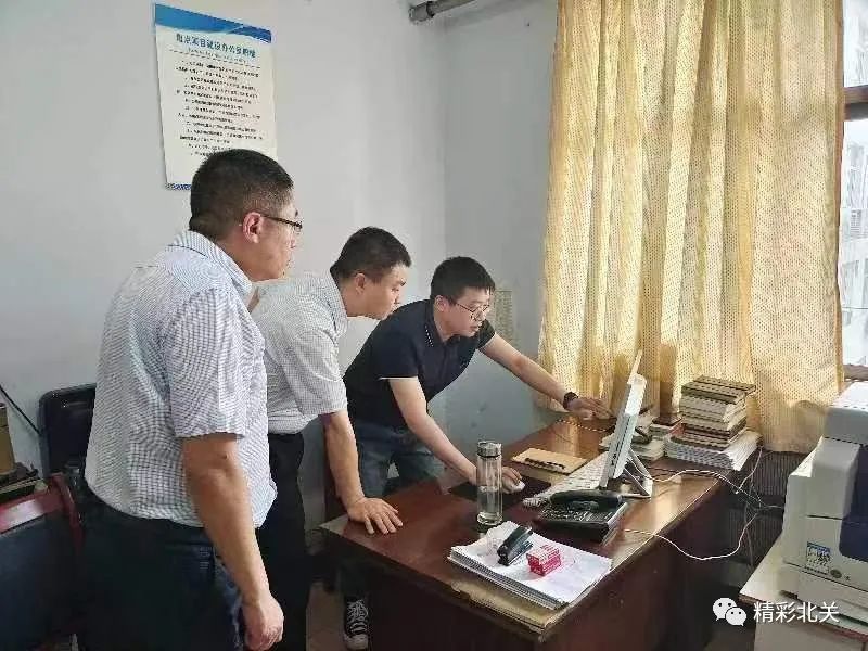 安阳市北关区委副书记元浩调研指导区营商环境模拟测评工作-化实公司