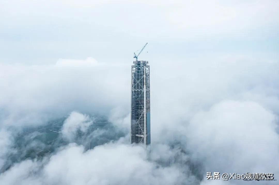 596.5米高的中国结构高度第一高摩天楼因中途停工变成烂尾楼-117大厦投资多少钱