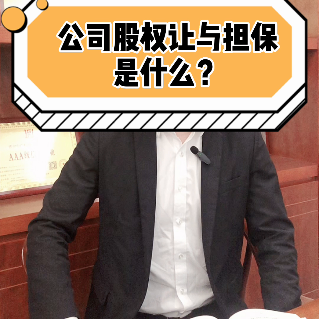 【推荐】公司股权让与担保是什么让与担保公司帮别人担保