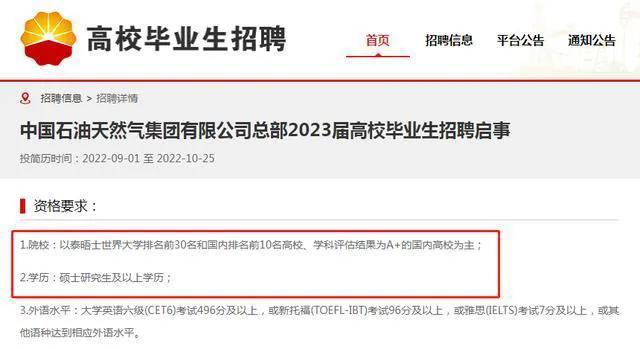“中石油引来470名高材生争夺行政岗，竞争激烈“-中石油多少人