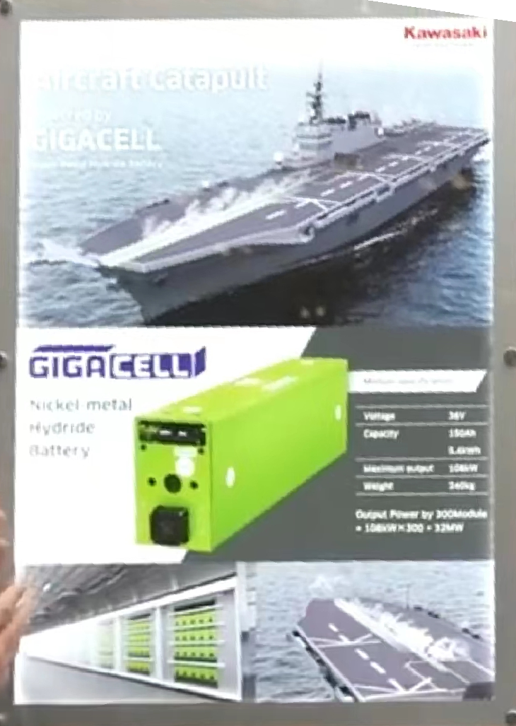川崎重工展出日版电磁弹射器，日本不做任何掩饰的想造弹射航母？-航母弹射器上市公司