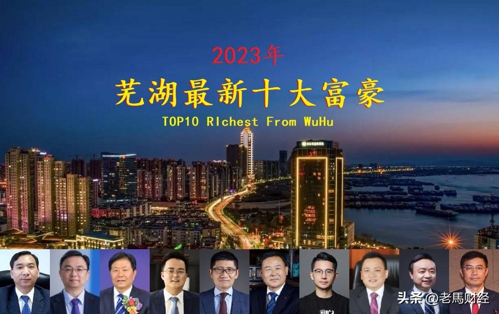 安徽芜湖2023年十大富豪，王传福屈居第二，两位80后齐上榜-南陵县顺荣公司