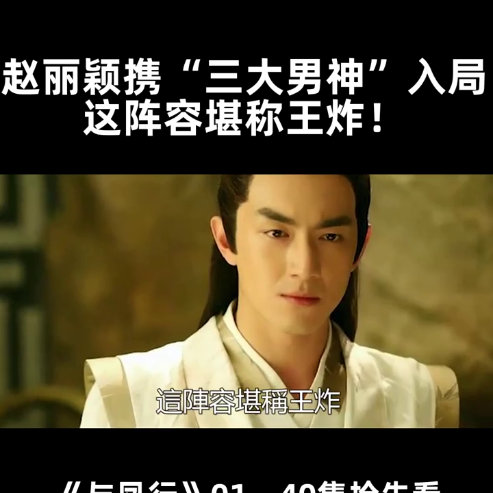 《与凤行》01—40集抢先看，赵丽颖携“三大男神”入局...-凤行股票多少钱