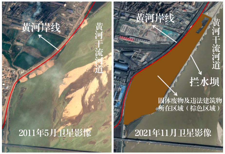 触目惊心！黄河河道，竟沦为大型固废“垃圾场”？-韩城市黄河节能电力有限责任公司