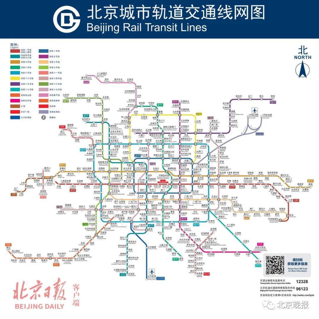 8号线、14号线将全线贯通！北京地铁今年开通线路段创纪录，收好最新线路图-北京公积金月缴存780能贷款多少