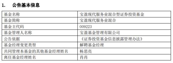 宝盈基金肖肖辞职并离任8只基金5只年内下跌超10%-台湾宝盈集团成立多少年