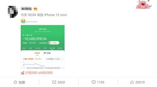 晒惨巅峰！有股民晒年亏超1000万，亏掉96%还能跑赢1.72%投资者，股吧及社群找安慰、找治愈渐渐-9月股民平均亏损多少