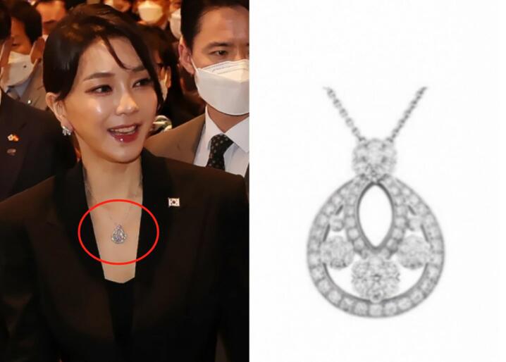 “第一夫人”戴昂贵首饰被疑没申报，韩总统府：3件首饰中2件是借的-1500人民币等于多少韩币